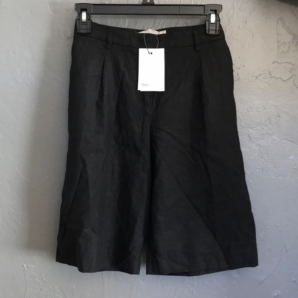 BRAND NEW Black Trouser Shorts